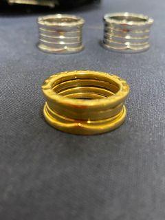 Original 18k Bvlgari bzero1 Ring