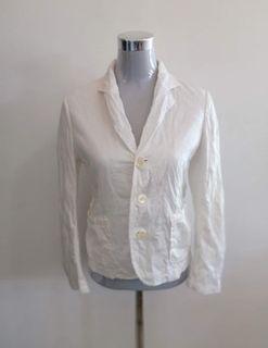 Original comme des garcons white blazer for women