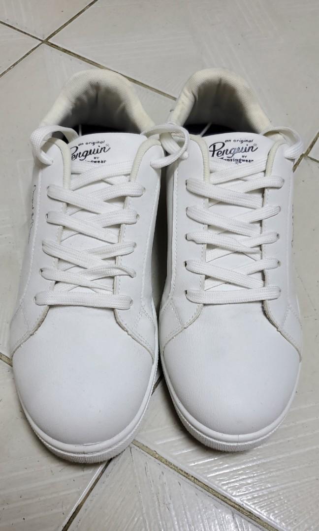 Penguin cheap white sneakers