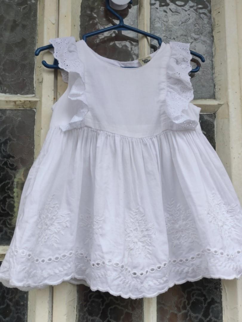 Oshkosh white eyelet dress store