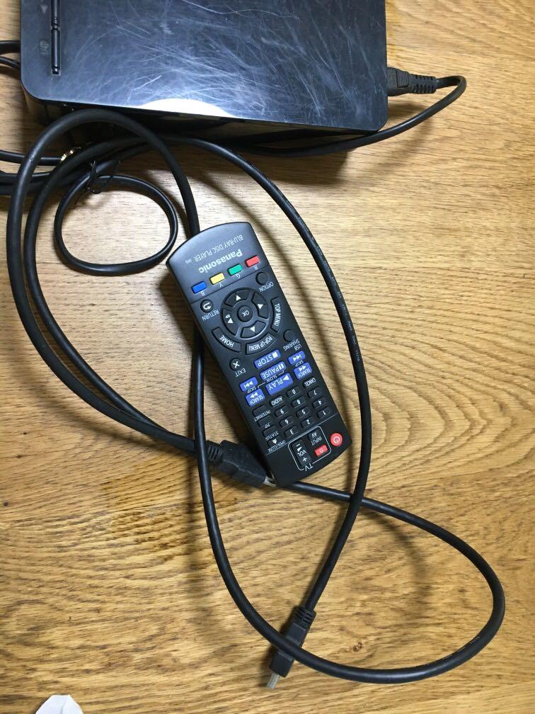 Panasonic blu ray DVD player with YouTube and Lan function, TV & Home