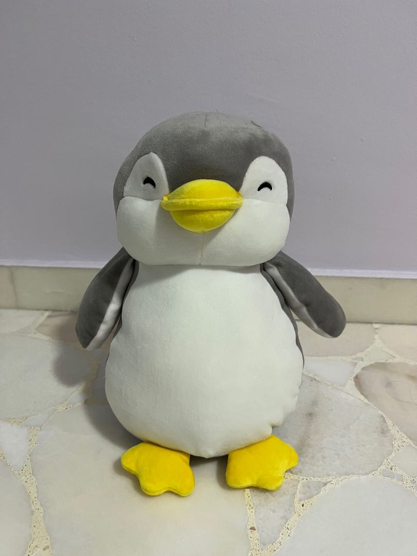 stuffed plush penguin
