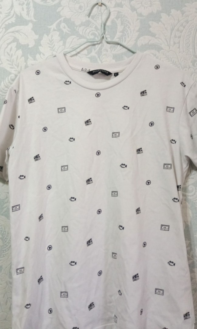 Penshoppe White T-Shirt for Men, Men's Fashion, Tops & Sets, Tshirts ...
