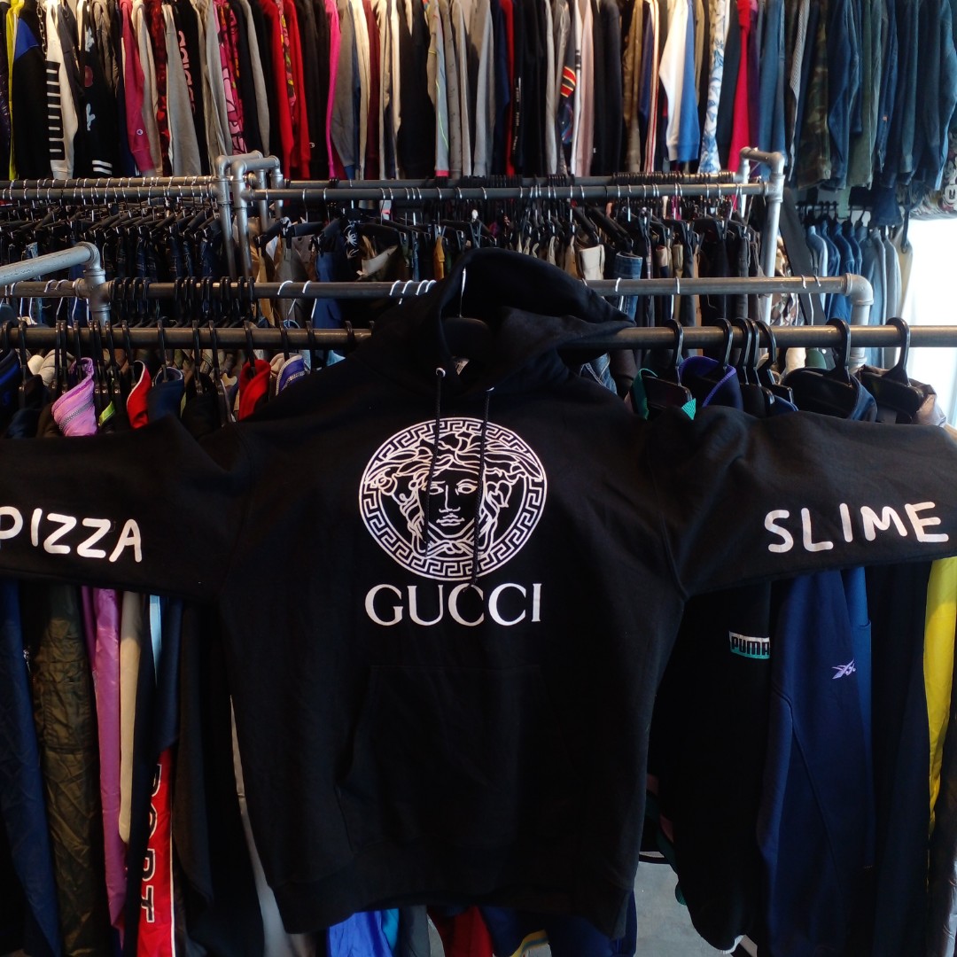 Pizza Slime Pizza slime Versace Gucci Chanel Louis Vuitton tye dye