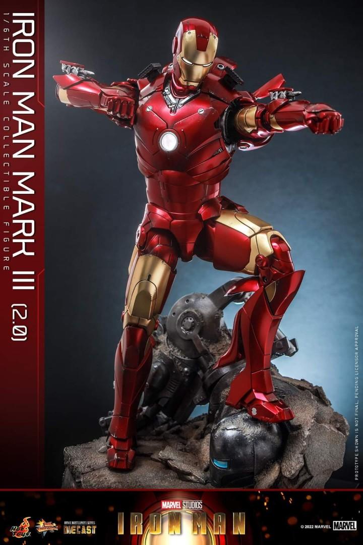 Hot toys iron man mk3 diecast clearance