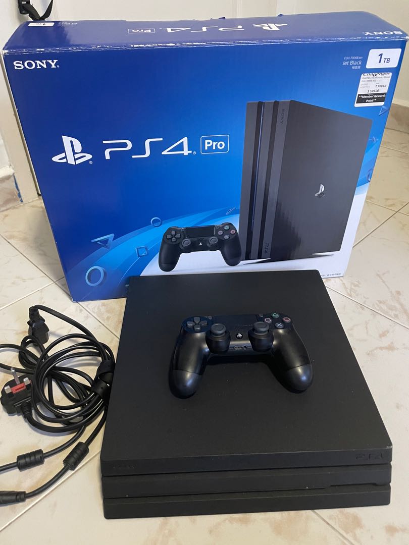 Preowned PS4 Pro 1TB, Video Gaming, Video Game Consoles, PlayStation