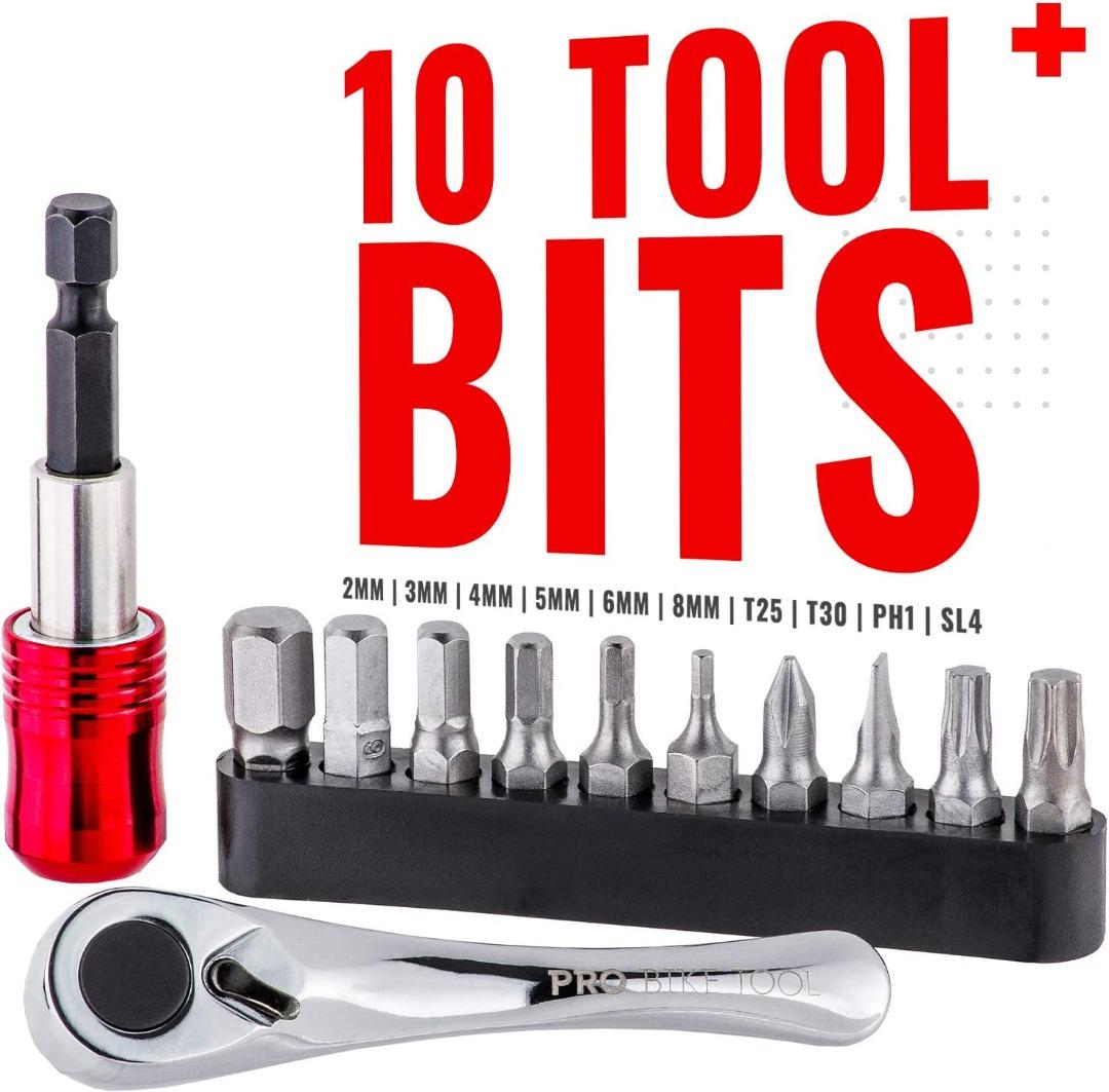 pro bike tool mini ratchet tool set
