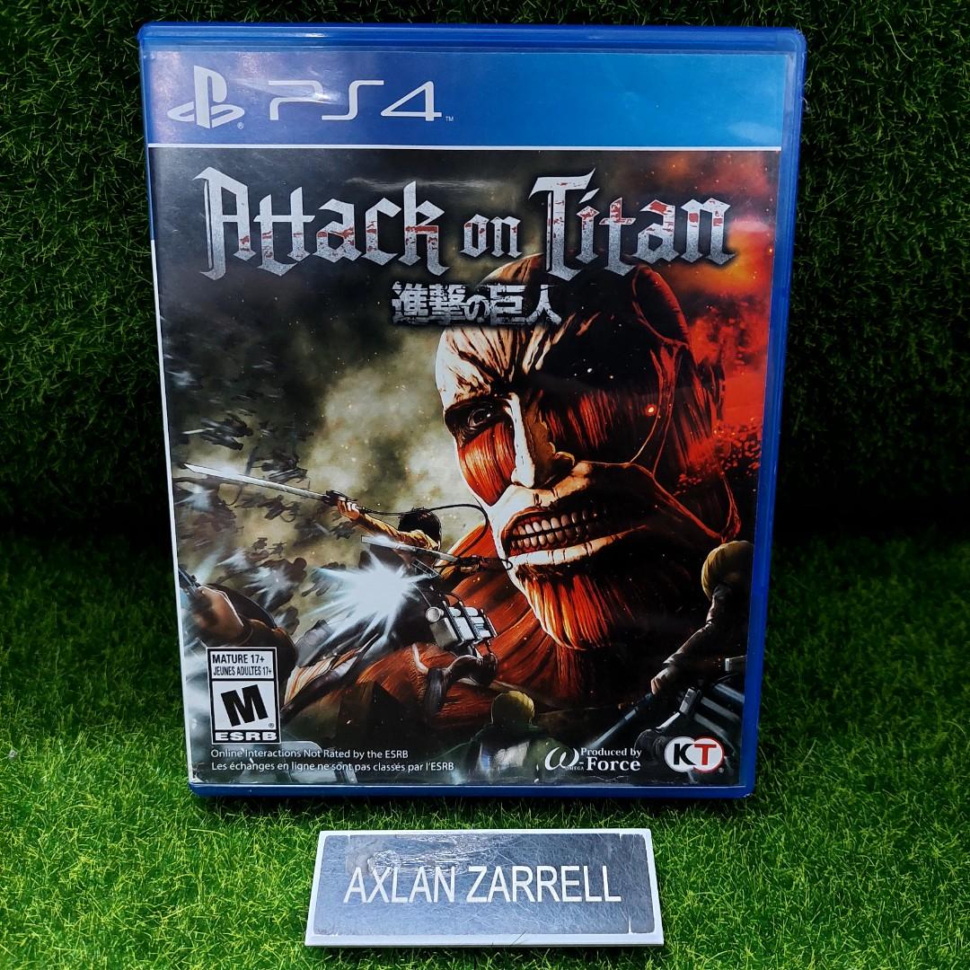 PS4 Attack On Titan Wings Of Freedom R1 ENGLISH Video Gaming