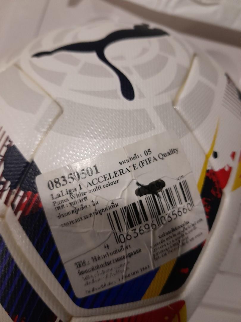 puma la liga 1 accelerate ball white multi 4