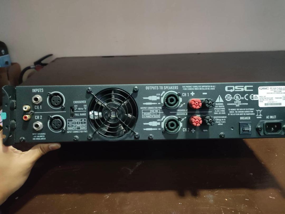 QSC GX7 PAアンプ/パワーアンプ QSC GX7 PAアンプ/パワーアンプ - アンプオリジナル