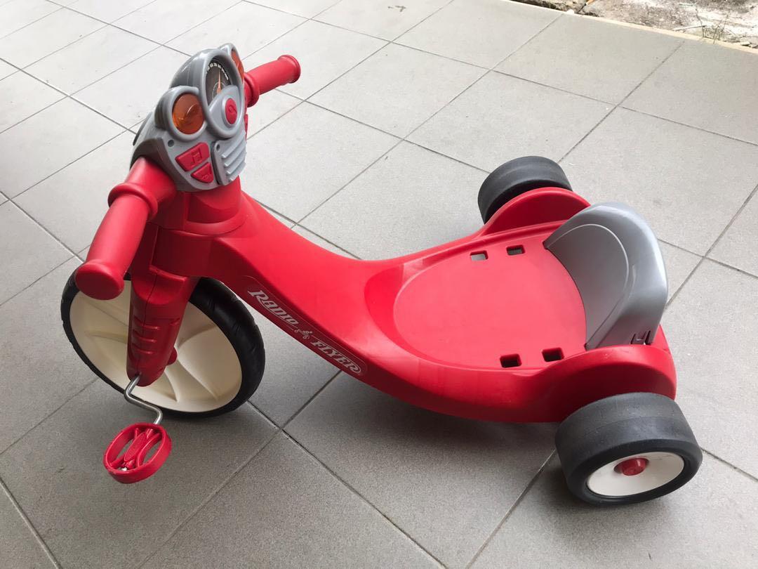 HOW TO ASSEMBLE RADIO FLYER BIG WHEEL KIDS TRICYCLE TOY PEDAL TRIKE
