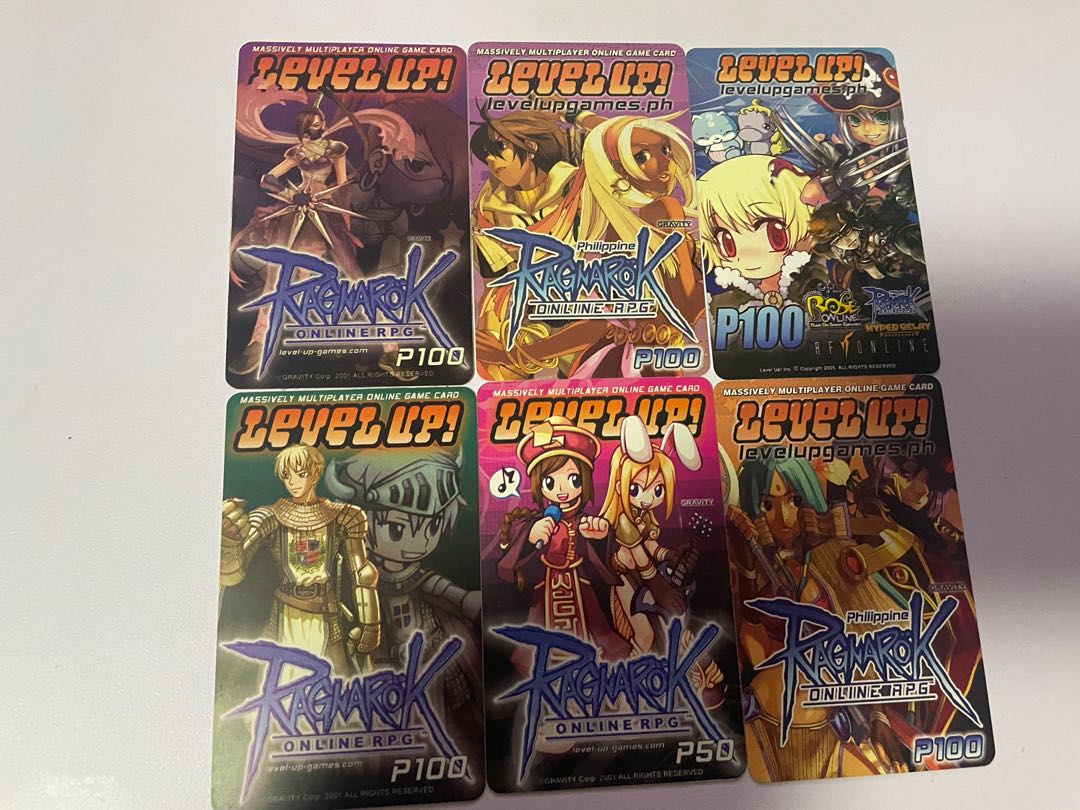 Ragnarok Online Card used Vintage prepaid, Hobbies & Toys, Memorabilia
