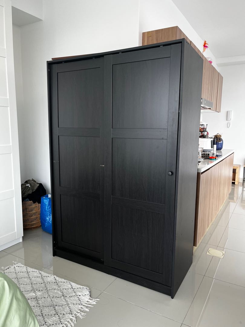 RAKKESTAD wardrobe ikea sliding, Furniture & Home Living, Furniture