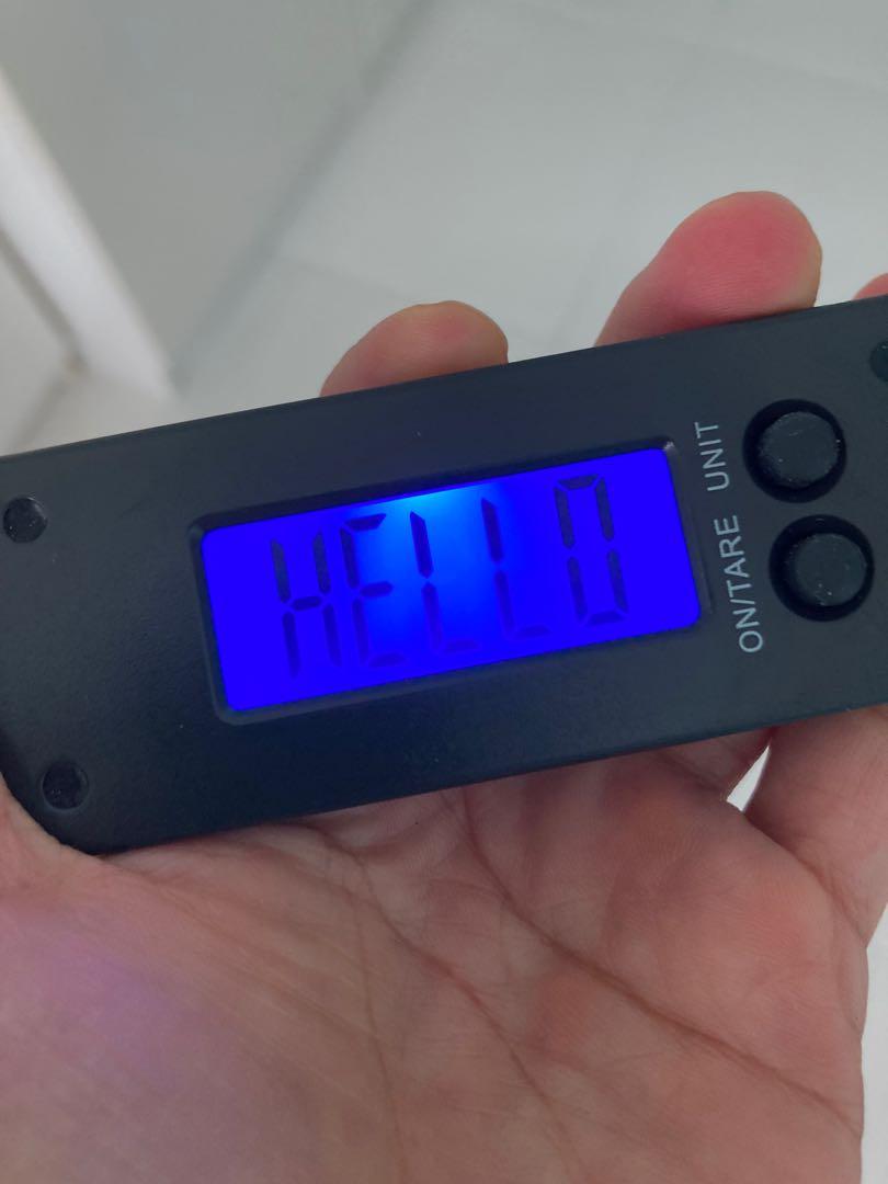 Samsonite Digital Luggage Scale, Hobbies & Toys, Travel, Travel Essentials & Accessories on