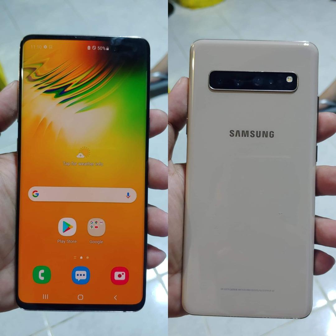 Samsung S10 5G 256gb 8gb ram ROYAL GOLD Openline, Mobile Phones ...
