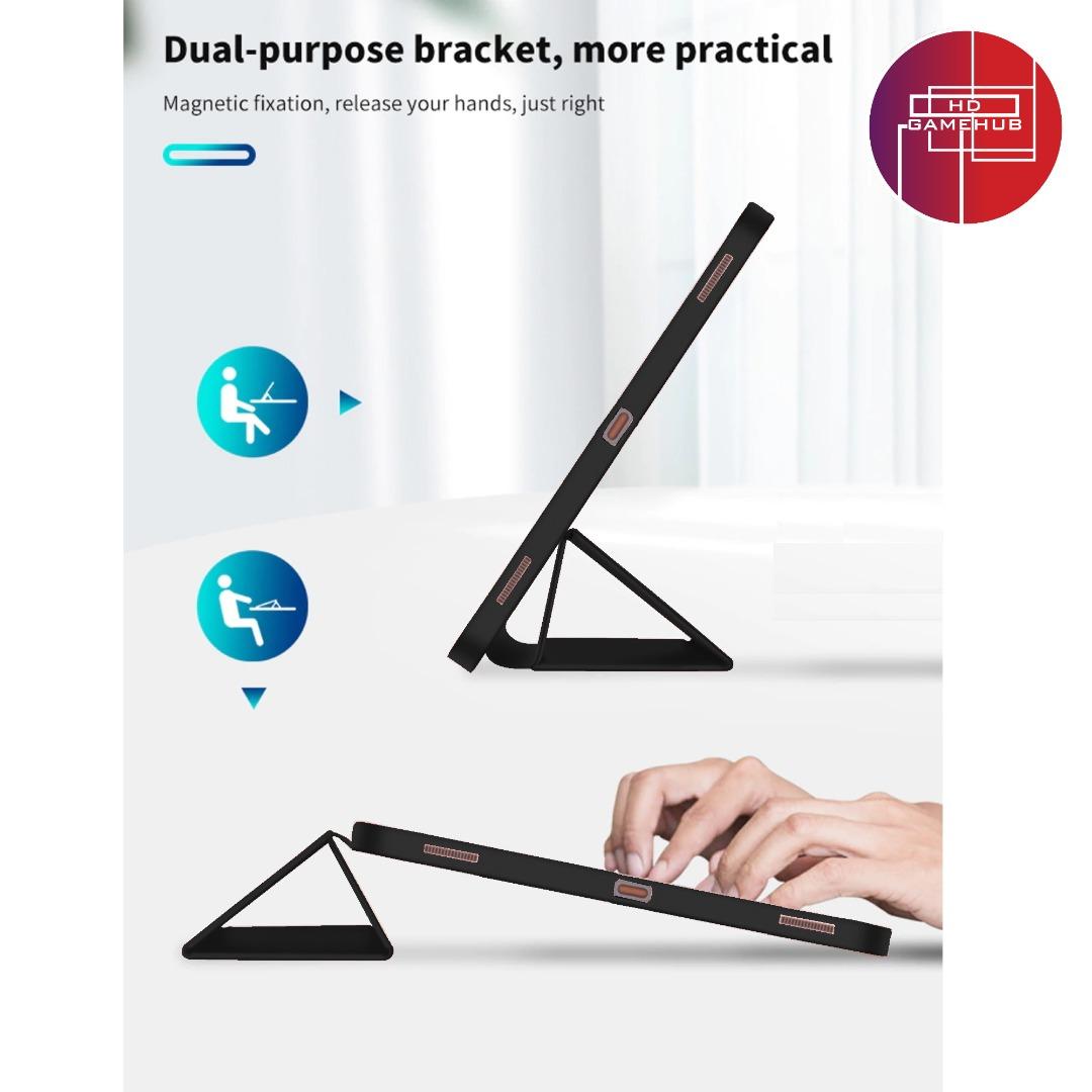 Samsung Tab S7 Plus / Tab S7 FE Slim Protective Book Cover Smart Case (Category: Cases & Sleeves) located in Quezon City. Submitted by playamerica (Listing ID 1177802755, Image 3). Description: Compatible with Samsung Tab S7 Plus (T970/T976) Tab S7 FE (T730/T736B) Magnetic cover with sleep / wake features Material: PU Leaether Front Cover + Microfiber Inner Lining + TPU Back Panel Practical protection in a snap Dual angle for added convenience Ho