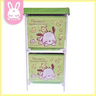 Sanrio Pochacco Nemuri Sleepy Time TOREBA Exclusive Storage Box Shelf Rack