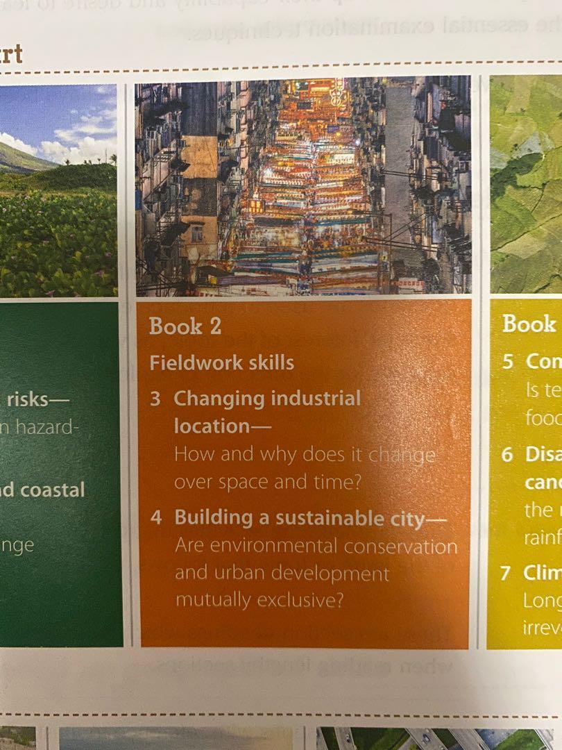 Senior Secondary Exploring Geography Book 2 (3rd Edition), 興趣及遊戲, 書本