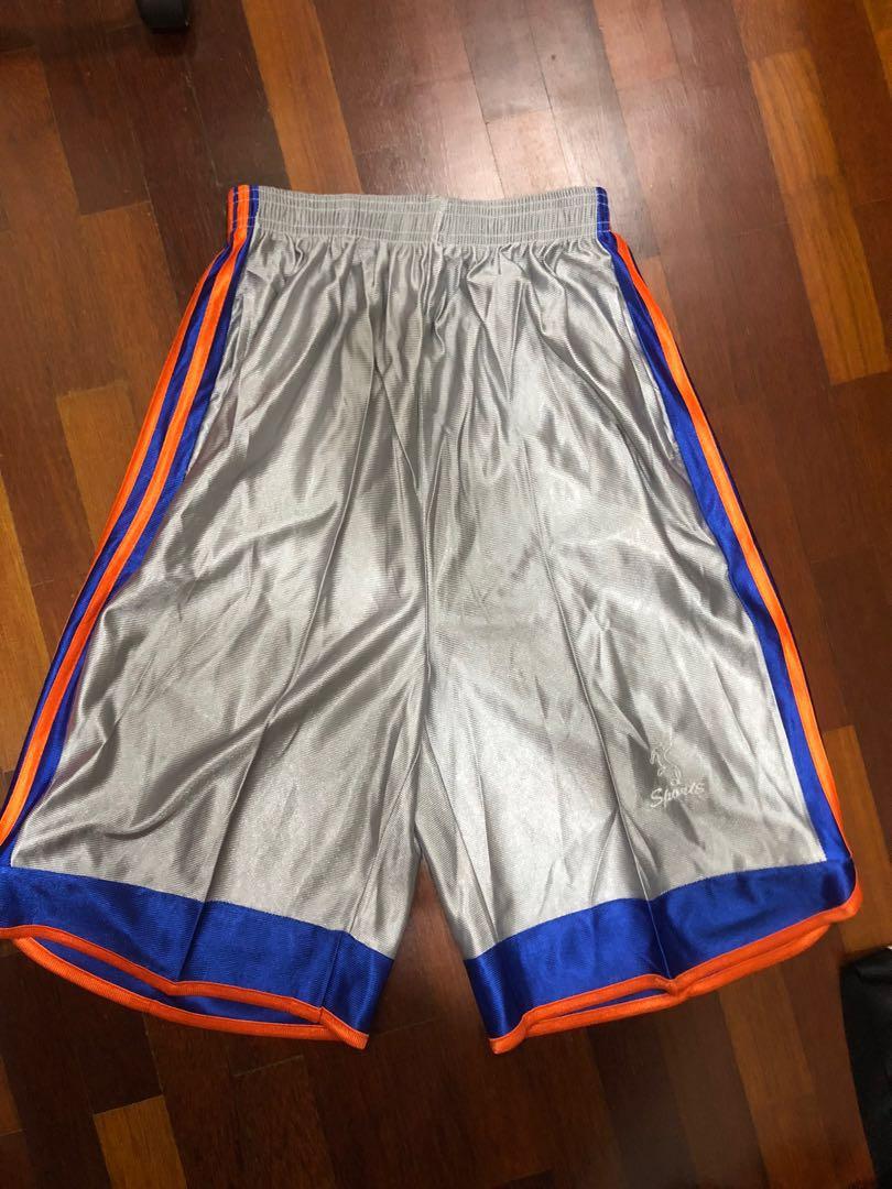 Mens shiny basketball discount shorts