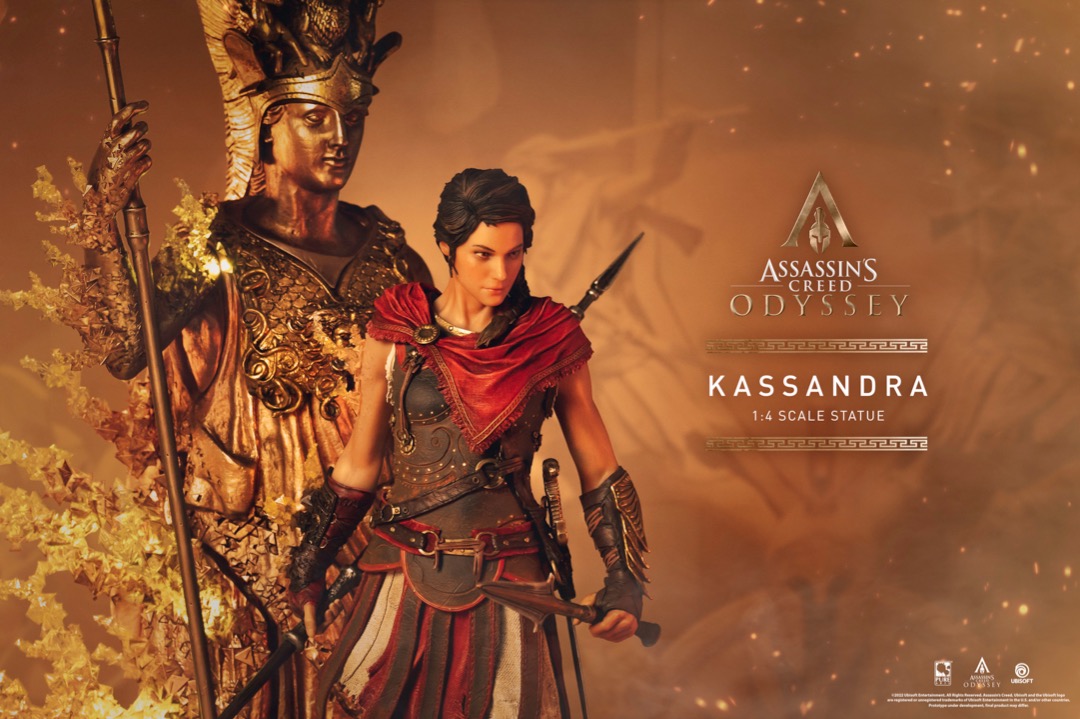 AC ODYSSEY - Kassandra Animus - Statue PureArts 1/4 80cm :  : Figurines PureArts Assassins Creed