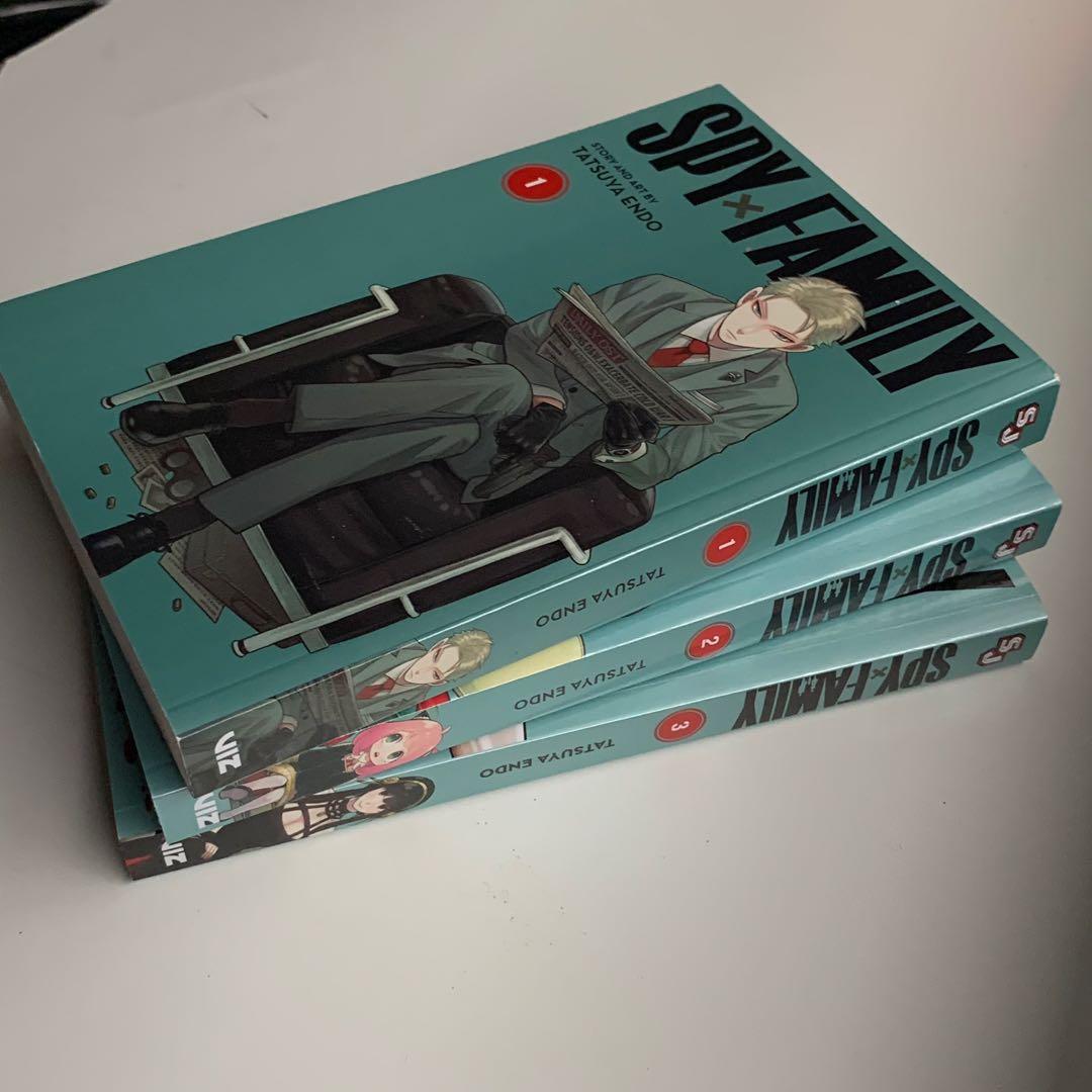 Spy x Family Manga (Volumes 1-3; Sold only as a SET), Hobbies & Toys