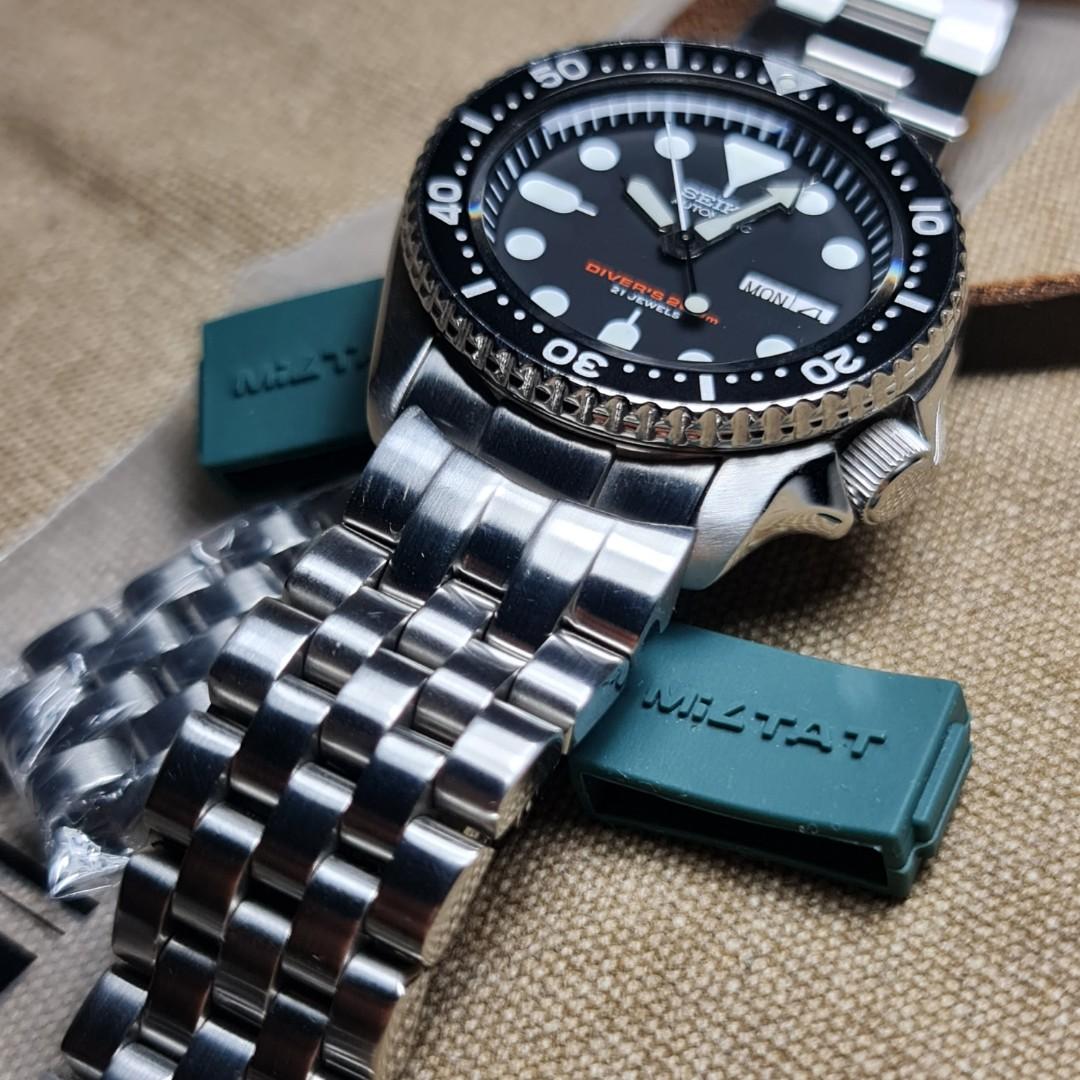 Strapcode Super Engineer For Seiko SKX, Men's Fashion, Watches ...