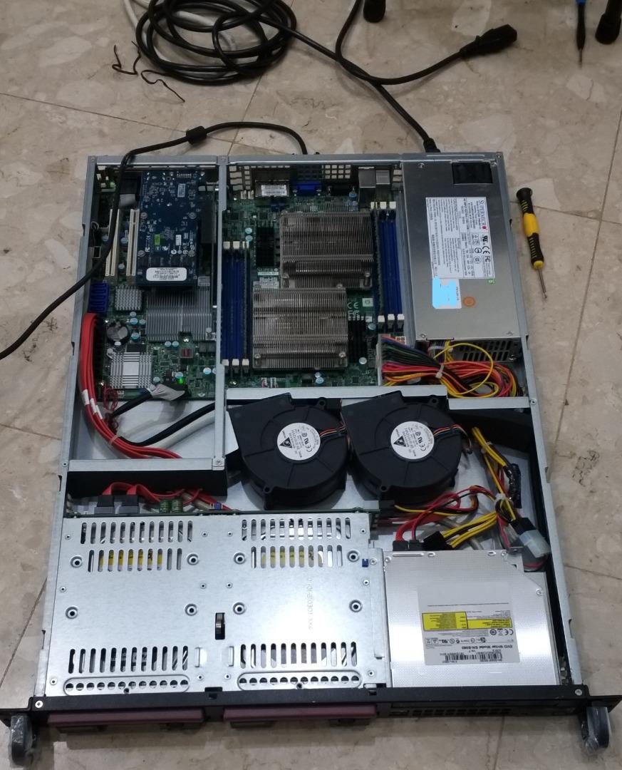 SuperMicro X8DTL-6F 1U Rackmount Server, Computers & Tech, Office ...