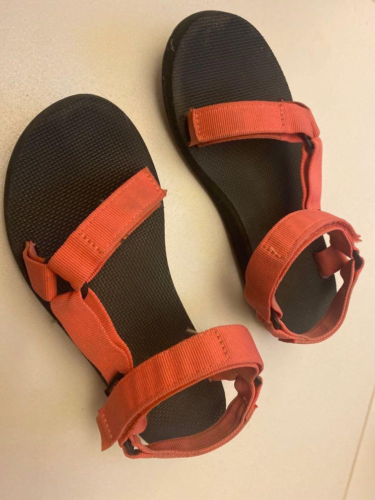 teva sandals with heels