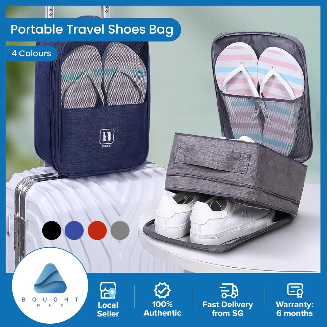 Travel storage bag waterproof and dustproof portable travel shoe