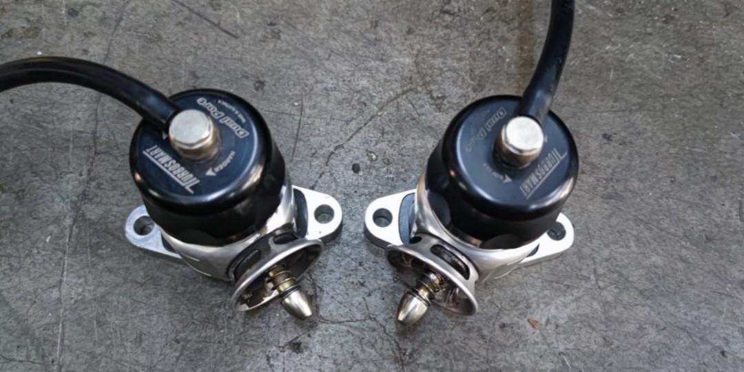 Turbosmart Nissan GTR R35 Dual Port Smart Port BOVs - Black