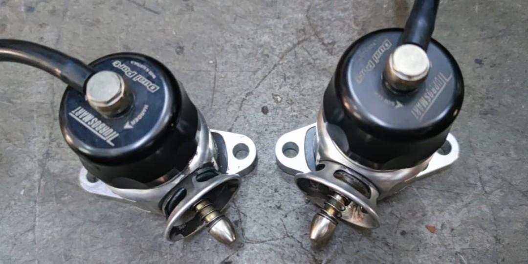 Turbosmart Nissan GTR R35 Dual Port Smart Port BOVs - Black main image 0