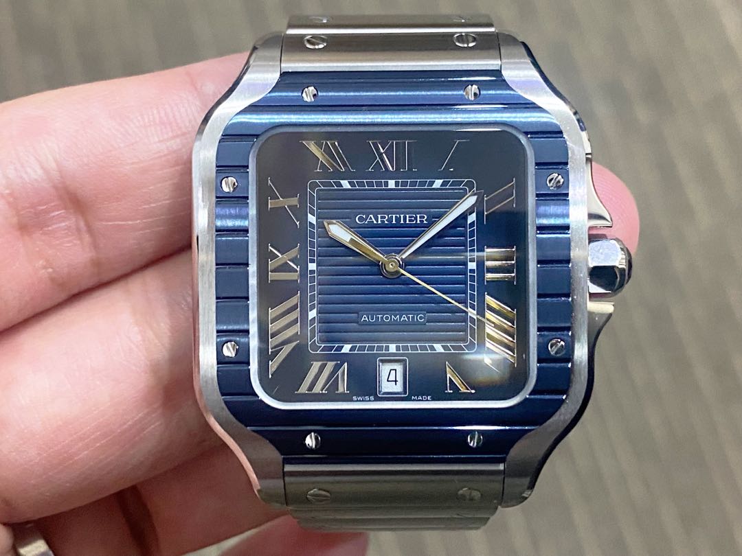 Cartier shop santos pvd