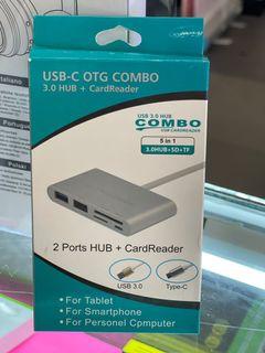 USB - C OTG COMBO | 3.0 Hub + CARDREADER
