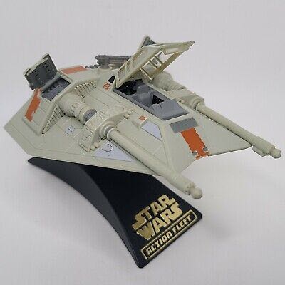 Vintage 1995 Star Wars Action Fleet SNOWSPEEDER w Stand LFL LGTI