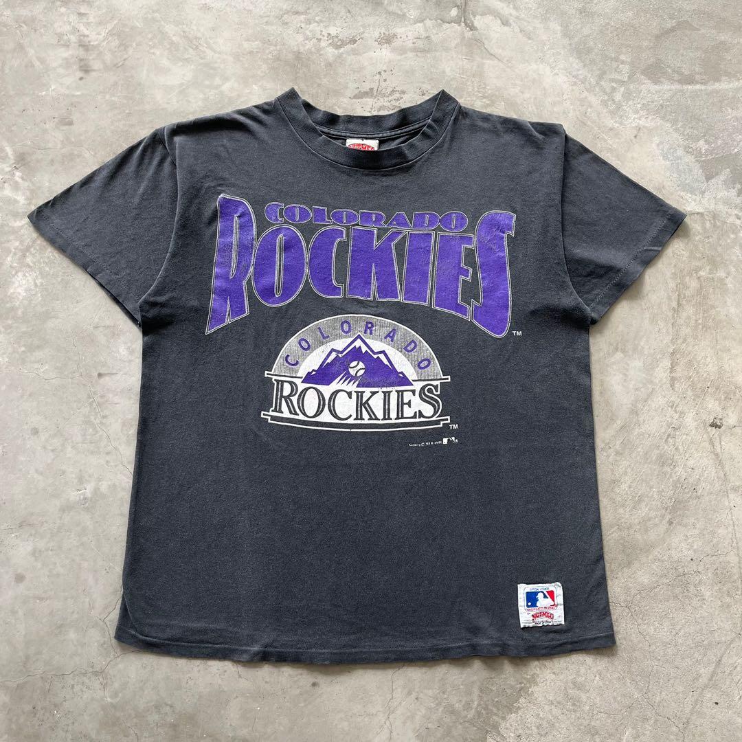 Vintage Starter Colorado Rockies 90s Embroidered Logos MLB 