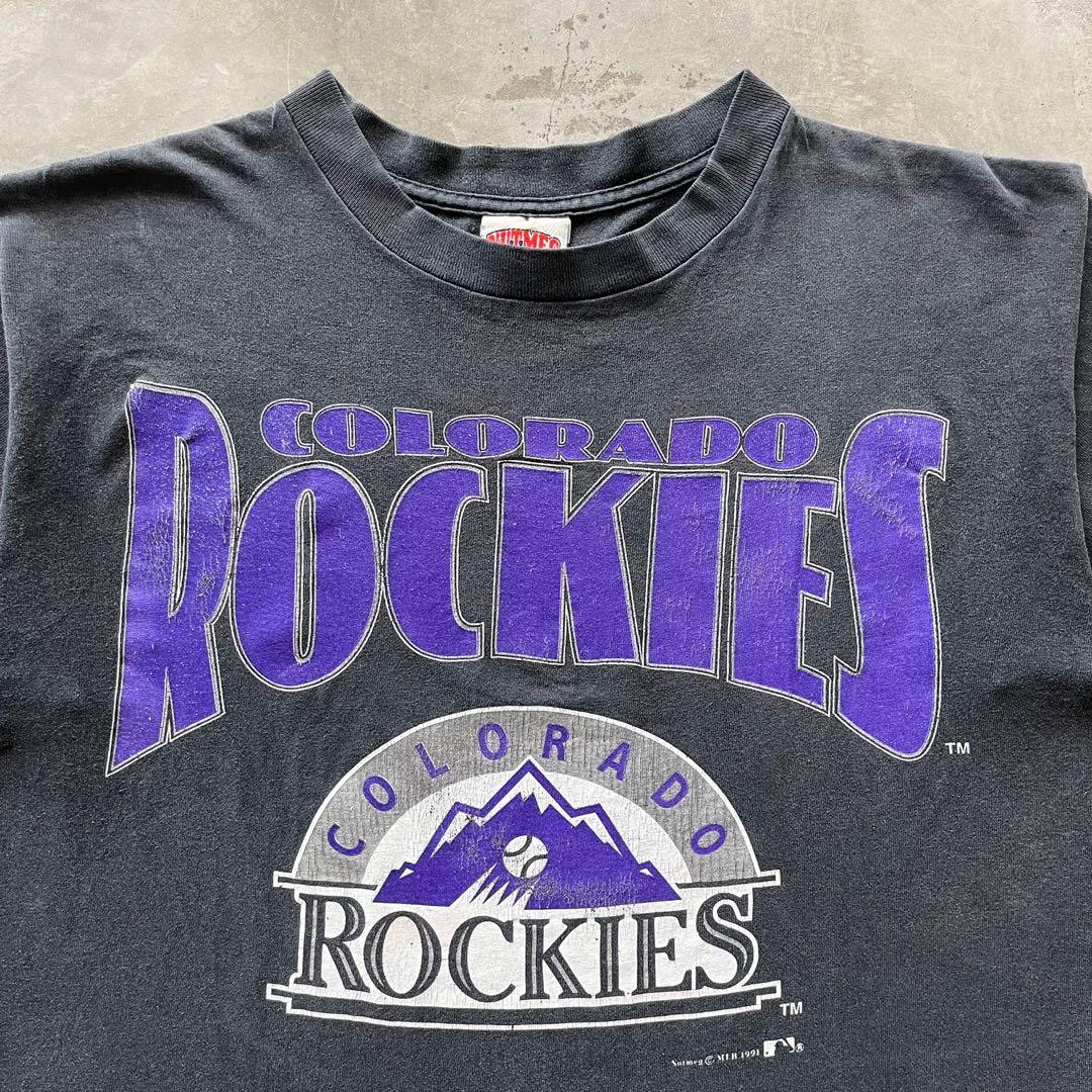Vintage Starter Colorado Rockies 90s Embroidered Logos MLB 