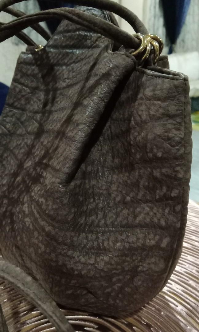 Elephant leather bag clearance