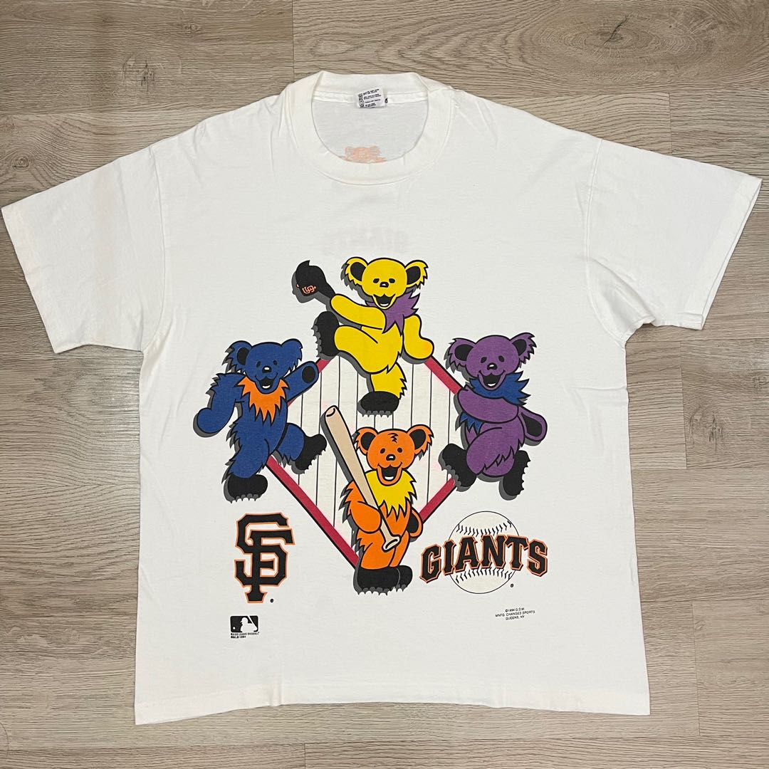 Vintage Grateful Dead x SF Giants MLB, Men's Fashion, Tops & Sets