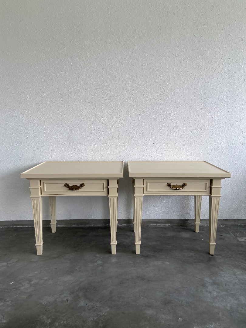 Vintage Table Set Sand Color, Furniture & Home Living, Furniture ...