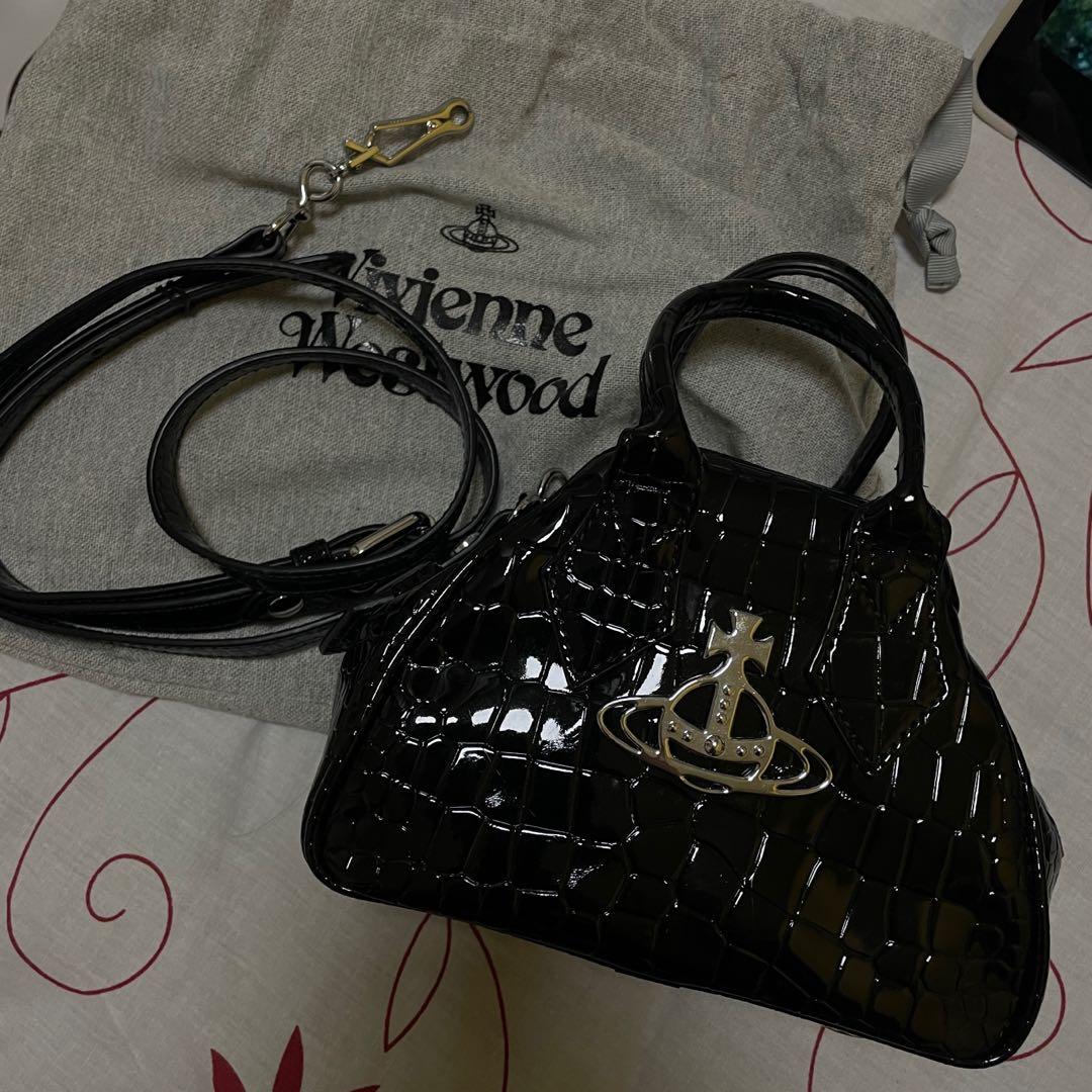 Vivienne westwood yasmine crocodile bag sales