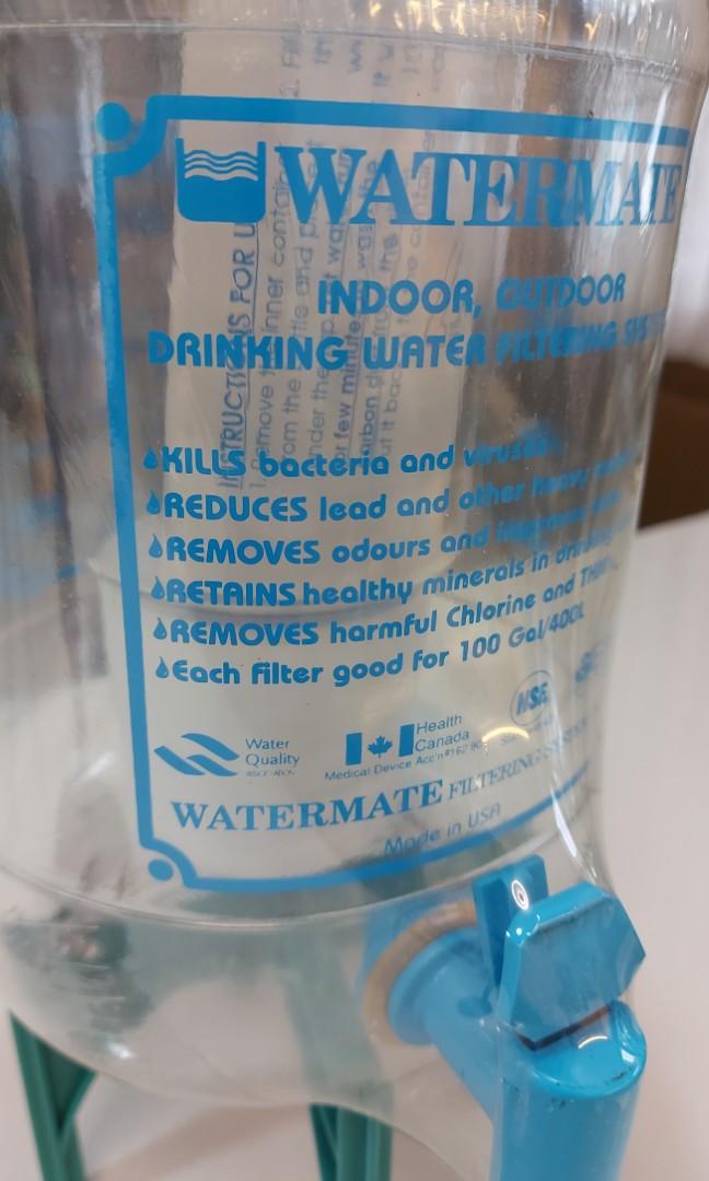 Watermate Infuser Watermate 淨水寶 drinking water filtering system, 傢俬&家居, 廚具和餐具, 廚水杯、水壺 ...