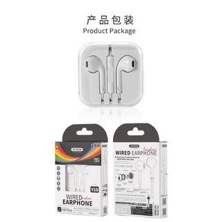 Wekome Wired Earphone High Quality Sound Premium Grade Highs and Lows Wekome Y10