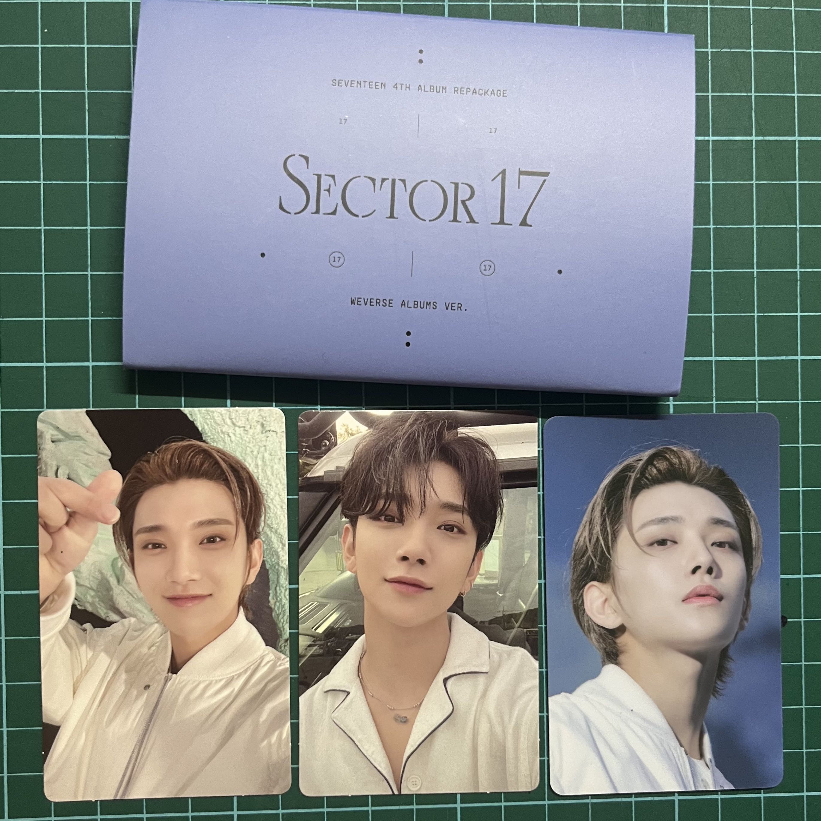 SEVENTEEN weverse SECTOR 17 コンプ トレカ 特典 - アイドル