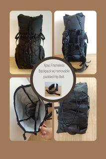 Xpac Frameless Backpack 40L