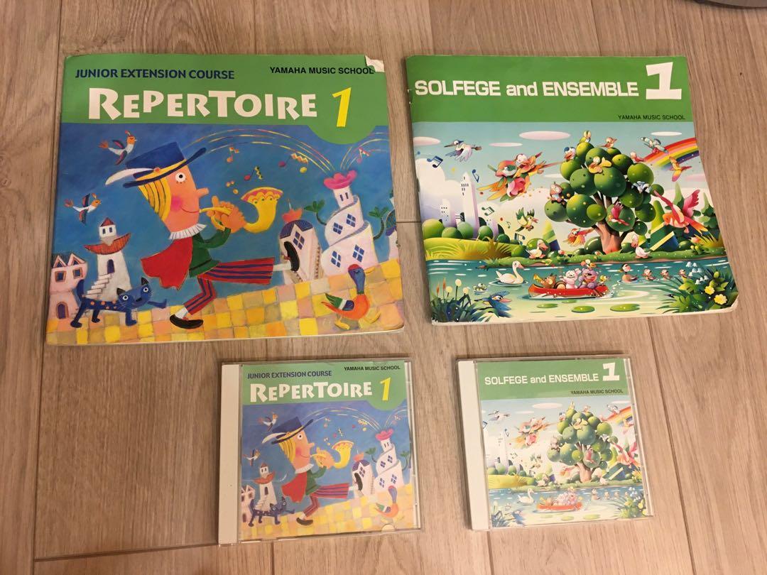 YAMAHA音樂教室教材先修班①二書二CD, 興趣及遊戲, 書本及雜誌, 教科書