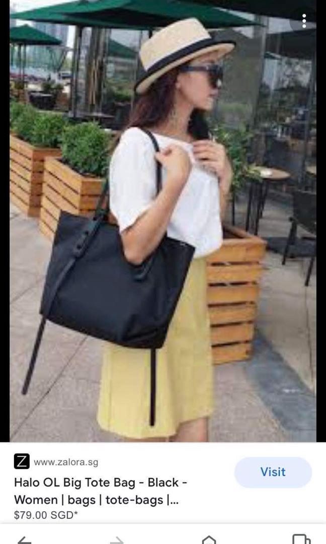 Zalora black bag Women s Fashion Bags Wallets Shoulder Bags on Carousell