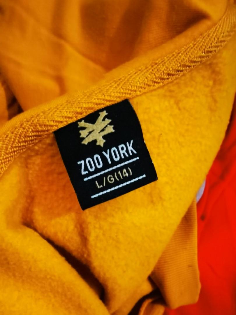 Zoo york yellow hoodie discount
