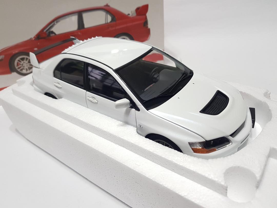 1/18 Super A Mitsubishi Lancer EVO IX 9 Blue Diecast Model Toy Car