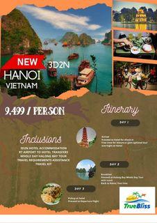3D2N Hanoi, Vietnam