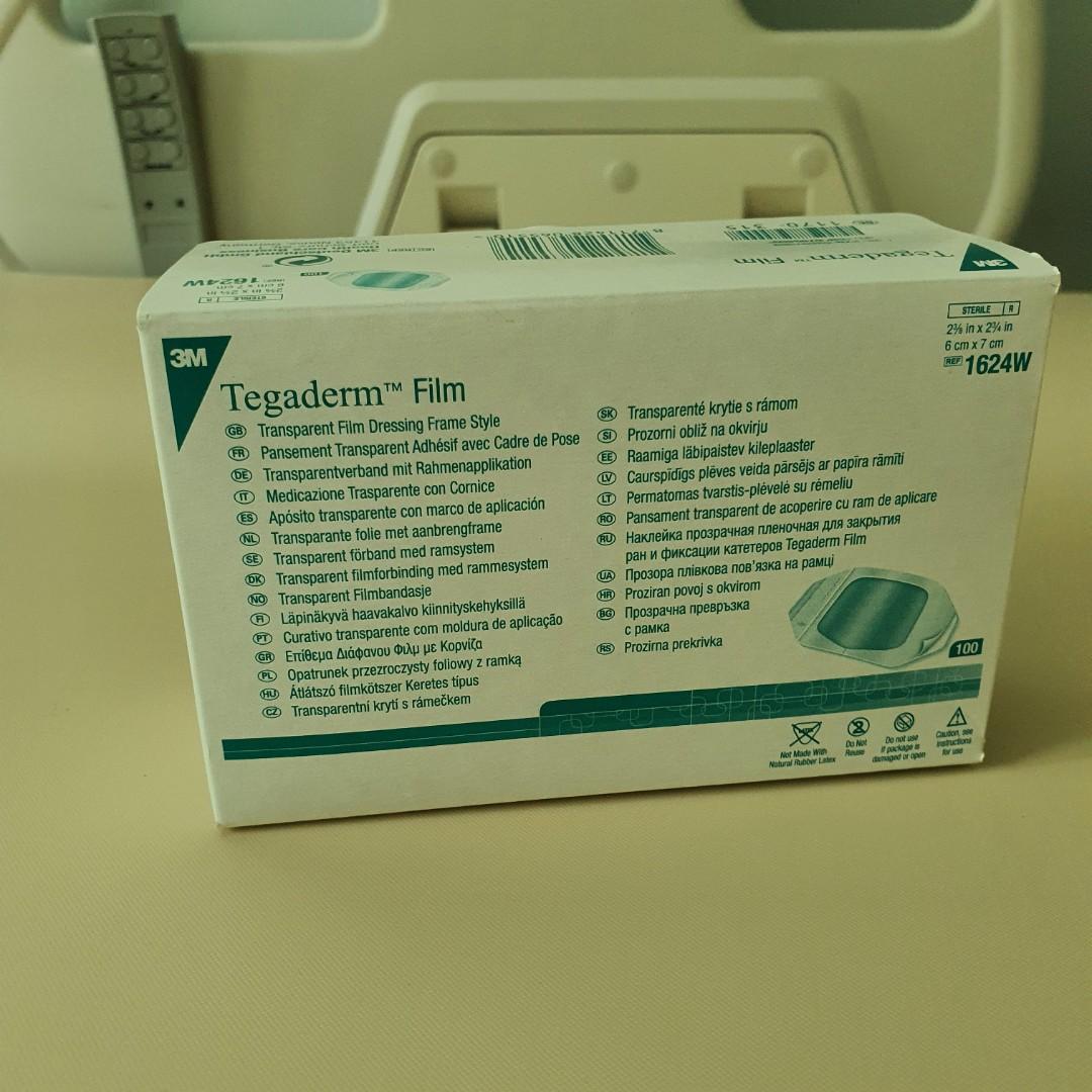 3M Tegaderm Film 1624W, Health & Nutrition, Assistive & Rehabilatory